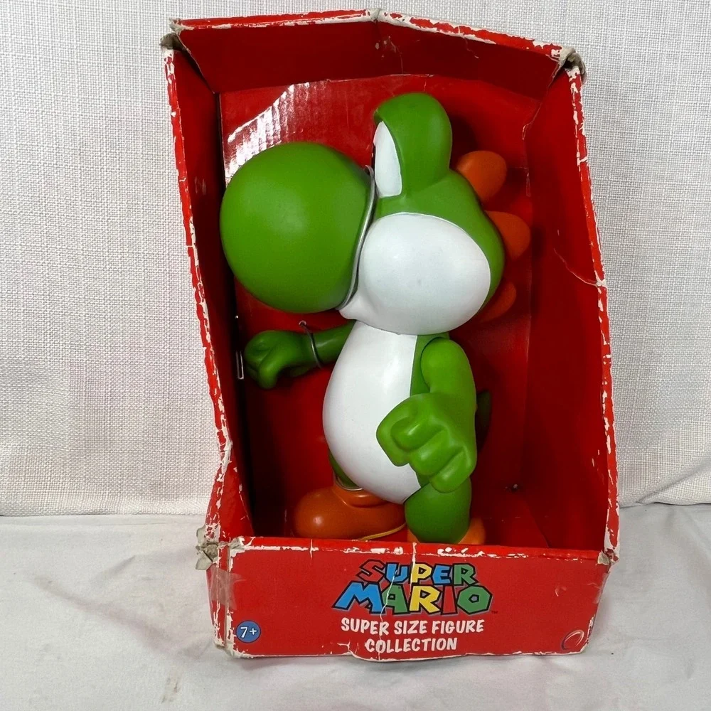 Banpresto Super Mario Super Size Figure Collection Yoshi 9 Inch Vinyl 2009